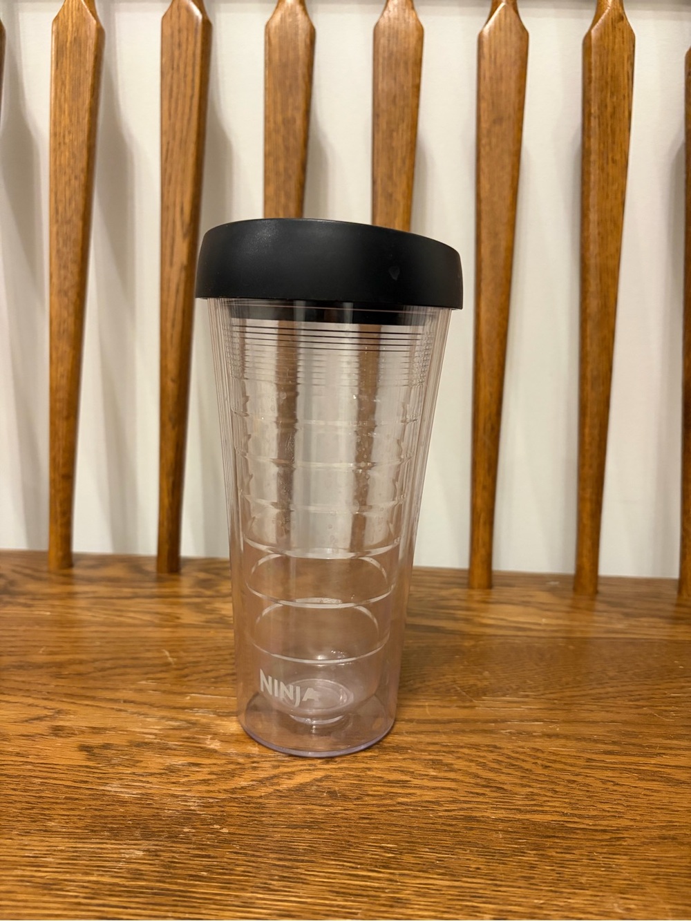 Ninja Coffee Bar Double Wall Travel Mug Cup Clear Acrylic Replacement 16oz W/ Li